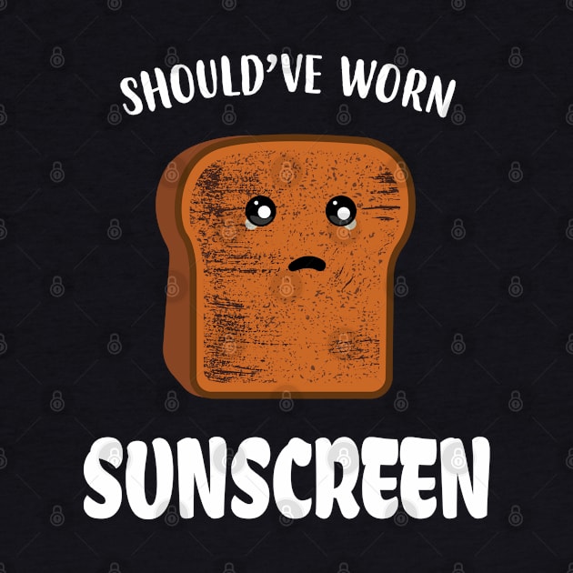 Funny Bread Should've Worn Sunscreen. by Marzuqi che rose